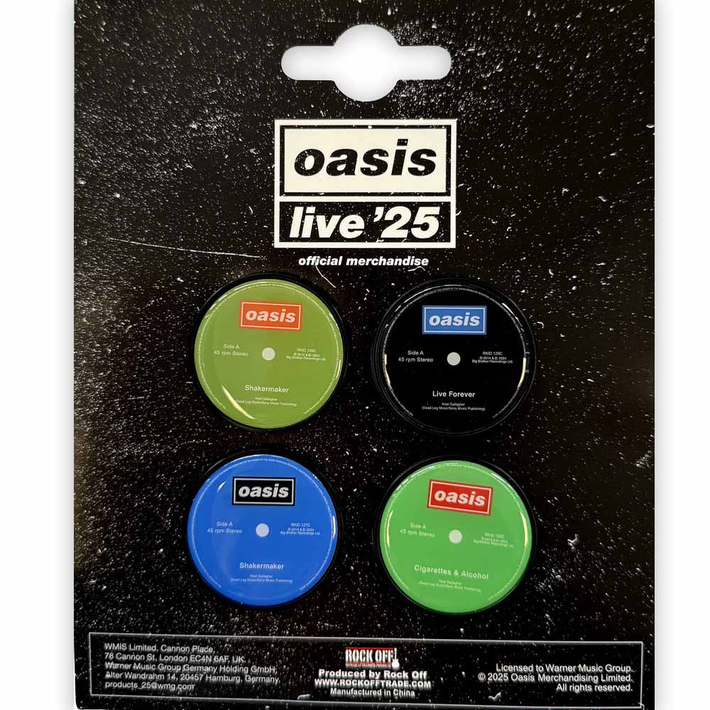 OASIS - (映画「オアシス:ドント・ルック・バック・イン・アンガー」公開 ) - Single Discs / ツアー会場限定